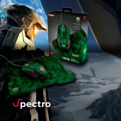 COMBO TRUST GXT 781 RIXA CAMO 2-1 MOUSE + PAD